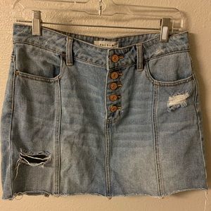 Pacsun jean skirt
